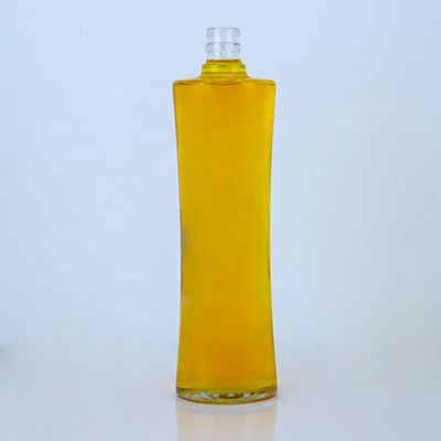 Bottiglia di vetro per vodka gin rum whisky brandy 500ml 750ml 1000ml trasparente vuoto