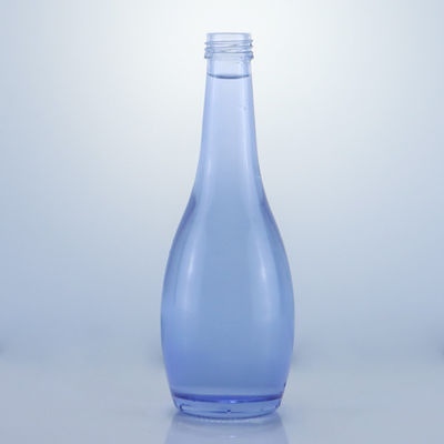 Collare di vetro Disegno unico 2022 Bottiglia vuota blu chiara per Gin Whisky Rum Tequila Brandy