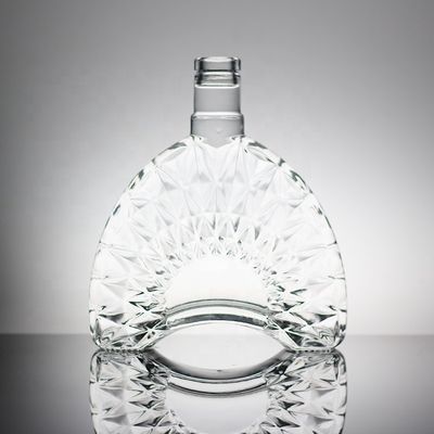 Bottiglia di vetro femminile di bellezza in forma personalizzata per appassionati di vino e intenditori