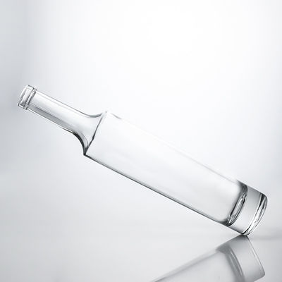 Collare di vetro unico Materiale collo lungo Bottiglia di liquori per whisky Vodka Tequila Gin Rum