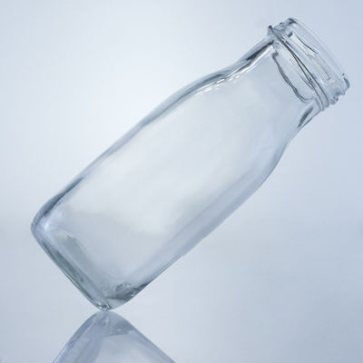 Tappo del colletto di vetro 250 ml 330 ml Bottiglia rotonda vuota per succo tè bevande di caffè