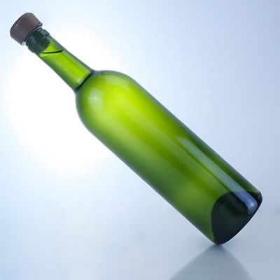 700 ml bottiglia di vetro verde antico per liquori rum gin olio e birra materiale di base vetro