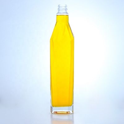 Bottiglie di liquore in vetro da 750 ml con tappo in alluminio e vetro di pietra La scelta più popolare