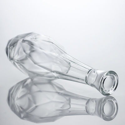 Bottiglia di vetro Super Flint con tappo di sughero per whisky vodka tequila gin rum