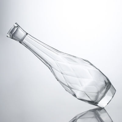 Bottiglia di vetro Super Flint con tappo di sughero per whisky vodka tequila gin rum