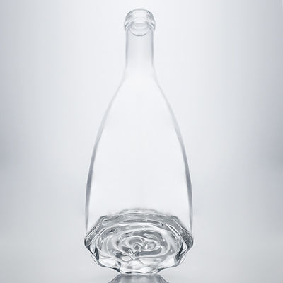 Bottiglia Super Flint Spear Spirits sigillata in sughero di vetro per whisky vodka tequila gin rum