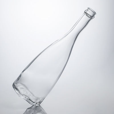 Bottiglia Super Flint Spear Spirits sigillata in sughero di vetro per whisky vodka tequila gin rum