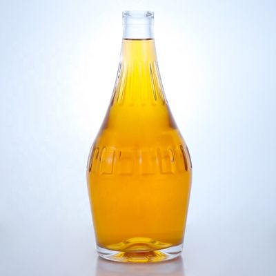 Bottiglia di vetro di tipo tappo di sughero 70cl 75cl Bottiglia di design classico per Shandong di forma rotonda