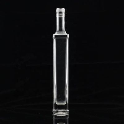 Acid Etch Superficie manipolazione vetro bottiglia corpo materiale vetro per olio d'oliva 500ml 750ml