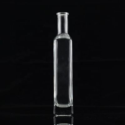 Acid Etch Superficie manipolazione vetro bottiglia corpo materiale vetro per olio d'oliva 500ml 750ml