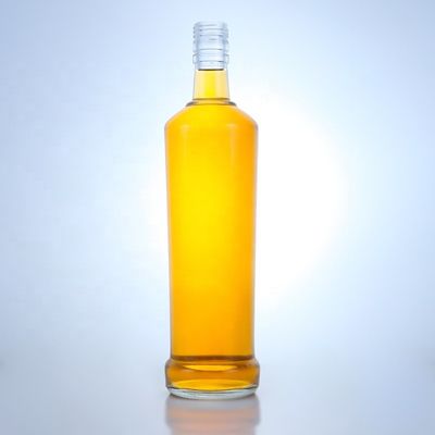 Bottiglia in vetro di 750 ml con materiale e colore chiaro o personalizzato