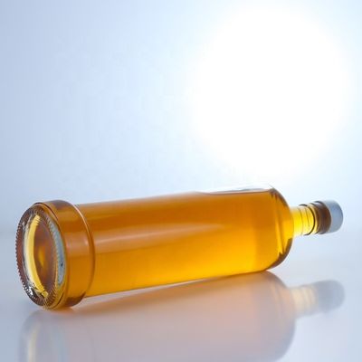 Bottiglia in vetro di 750 ml con materiale e colore chiaro o personalizzato