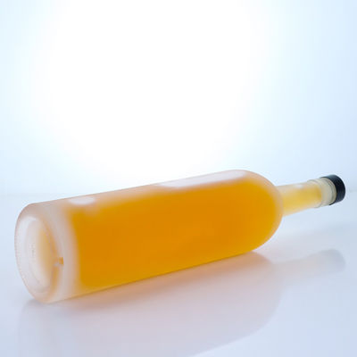 Materiale di base di vetro 12 oz di acqua da bere alta pietra birra bottiglia di vetro con tappo in alluminio