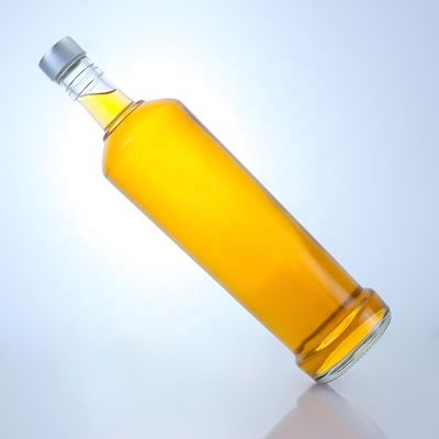 Bottiglia in vetro di 750 ml con materiale e colore chiaro o personalizzato