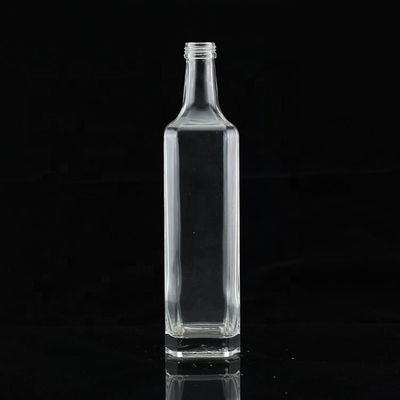 300ml Bottiglia di olio da cucina di vetro vuota e snella personalizzata per uso industriale