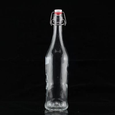 300ml Bottiglia di olio da cucina di vetro vuota e snella personalizzata per uso industriale