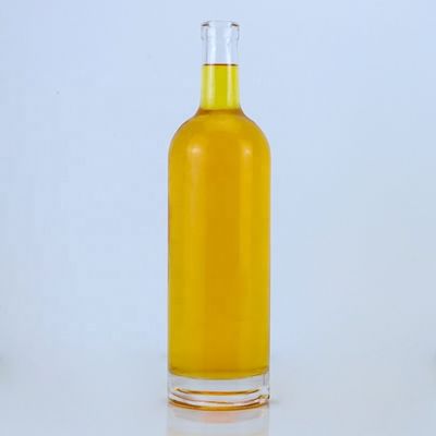 Bottiglia di vetro trasparente o personalizzata Unica 700 ml 750 ml per whisky Tequila Brandy Rum Gin