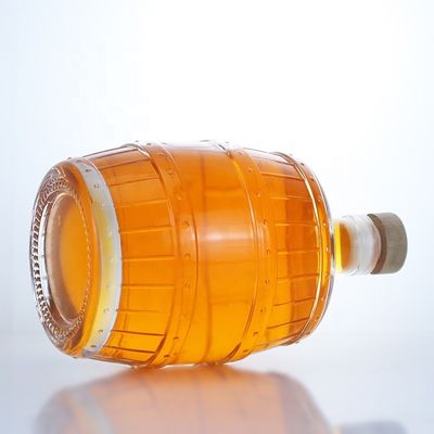 700 ml 750 ml bottiglia di vetro a forma speciale per whisky tequila brandy rum gin collare di vetro