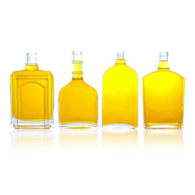 Bottiglia in vetro Super Flint da 375 ml a 500 ml a 700 ml a 750 ml per Gin Vodka Tequila Rum