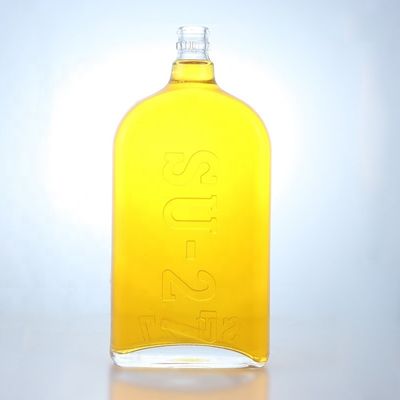 Bottiglia in vetro Super Flint da 375 ml a 500 ml a 700 ml a 750 ml per Gin Vodka Tequila Rum