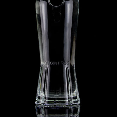 500ml700ml750ml Bottiglia di whisky trasparente con Super Flint Glass Disegno unico intagliato su misura