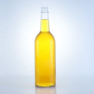 Extra Flint Luxury Design 1L bottiglia di vetro Perfetta per il colletto della vodka Materiale vetro