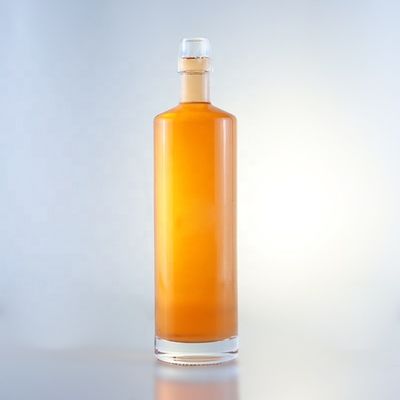 Bottiglie di vetro per bevande cinesi di 750 ml di tenuta di sughero di tipo di sughero extra flint per vodka