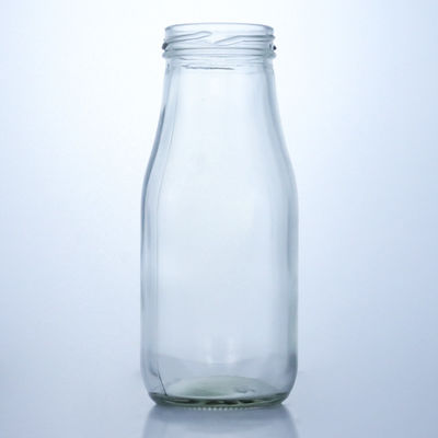 250 ml Vaso di vetro per alimenti per succo di latte Tipo di sigillamento SCREW CAP Materiale del corpo Vetro