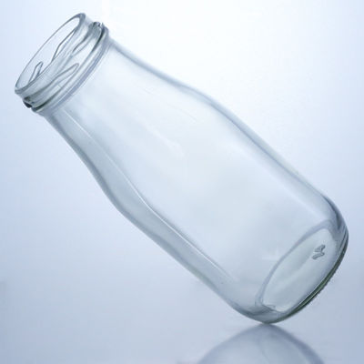 250 ml Vaso di vetro per alimenti per succo di latte Tipo di sigillamento SCREW CAP Materiale del corpo Vetro