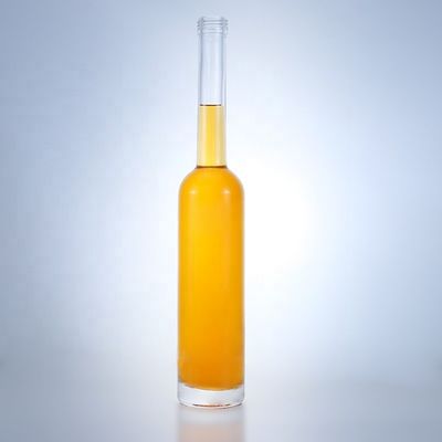 Logo del cliente accettabile bottiglia di vetro di lusso per vodka whisky tequila gin brandy