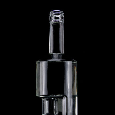 Materiale del colletto Bottiglia di vodka di vetro 500ml700ml per l'industria della produzione di liquori