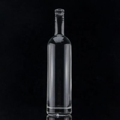 Bottiglie di tequila di vetro con design vintage di lusso in 350ml/700ml/750ml Volume