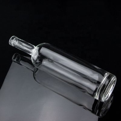 Bottiglie di tequila di vetro con design vintage di lusso in 350ml/700ml/750ml Volume