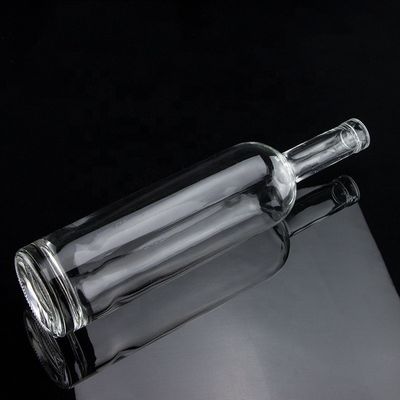 Bottiglie di tequila di vetro con design vintage di lusso in 350ml/700ml/750ml Volume