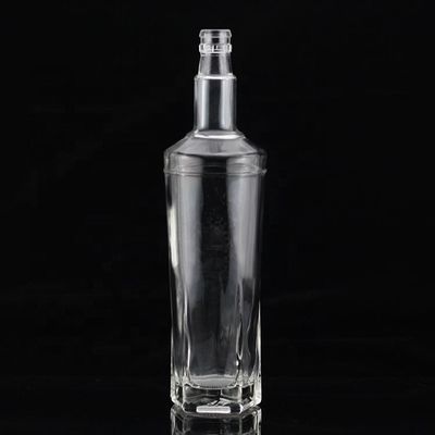 Superficie incisa Bottiglia di vetro da 750 ml per collare industriale e di vetro in Messico Tequila