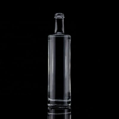 Disegno unico 750ml di collo lungo bottiglia di vetro vuota di vodka con tappo a vite vetro Super Flint