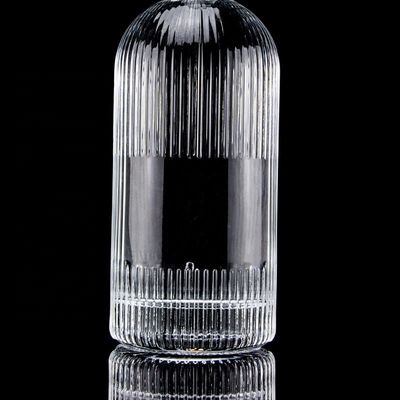500ml 700ml SCREW CAP Super Flint Glass Bottiglia vuota di whisky per design classico rotondo