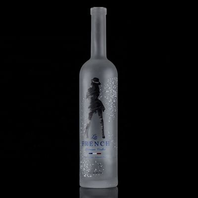 Bottiglia di vetro per imballaggi di bevande a forma classica 700 ml 750 ml