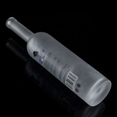 Bottiglia di vetro per imballaggi di bevande a forma classica 700 ml 750 ml