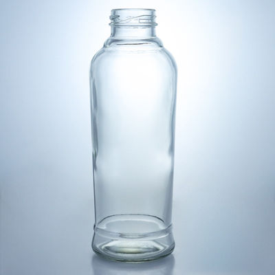 Bottiglie di tè cilindriche da 420 ml con tappo di sughero e forma cilindrica
