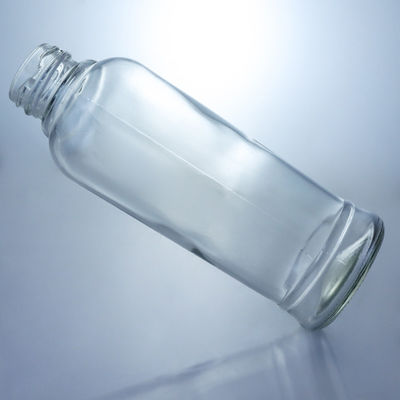 Bottiglie di tè cilindriche da 420 ml con tappo di sughero e forma cilindrica