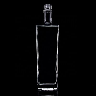 Bottiglia di whisky di vetro Quadrata 700 ml Fondo spesso 750 ml 500 ml Bottiglie di tequila per liquori