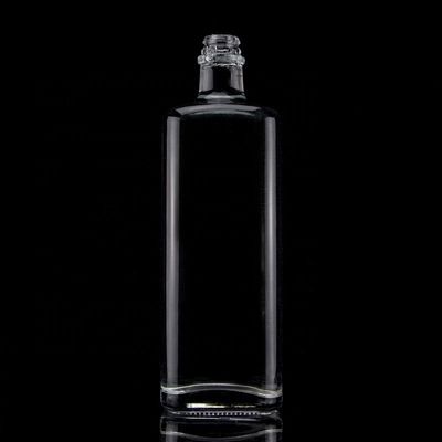Bottiglia di whisky di vetro Quadrata 700 ml Fondo spesso 750 ml 500 ml Bottiglie di tequila per liquori