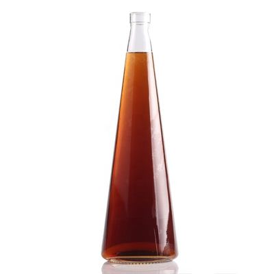 75cl Erlenmeyer bottiglia conica con fondo sottile bottiglia di vetro costruita per la tequila