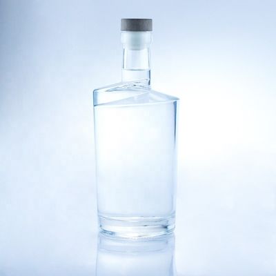 Materiale del colletto: vetro 750 ml Bottiglie di vetro a forma di torsione per chiarezza o personalizzate