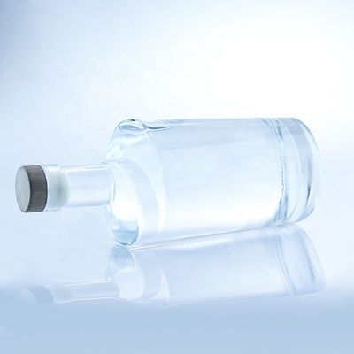 Materiale del colletto: vetro 750 ml Bottiglie di vetro a forma di torsione per chiarezza o personalizzate