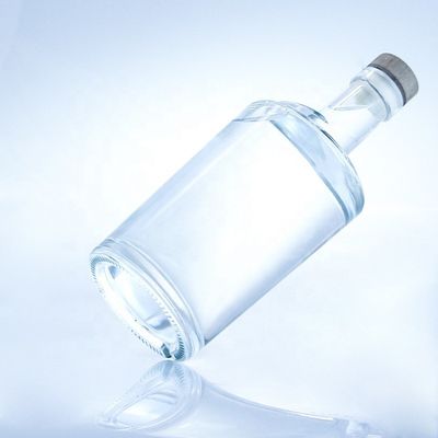 Materiale del colletto: vetro 750 ml Bottiglie di vetro a forma di torsione per chiarezza o personalizzate