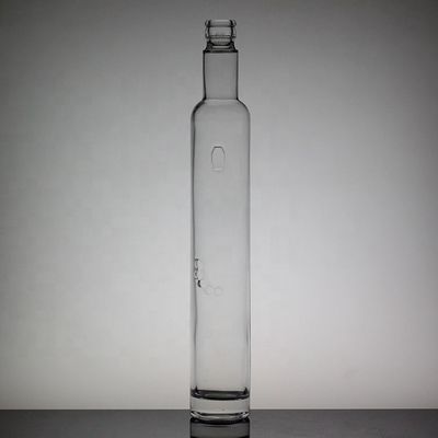 Stampa a schermo Distintivo Alto Sottile Bottiglia Lunga Bottiglia di Vetro Vodka 500ml 750ml