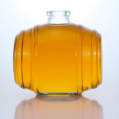 Disegno unico 500ml 700ml Super Flint bottiglia di vetro per rum whisky vodka brandy