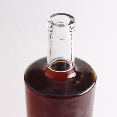 Uso di Vodka Las Mejores Botellas di Ron di Whisky Trasparenti da 50 cl con Corcho